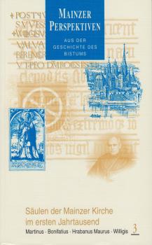 Säulen der Mainzer Kirche. Martinus, Bonifatius, Hrabanus Maurus, Willigis, MPG3