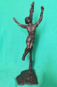Bronzekreuz "Christus" 35cm