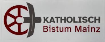 Aufkleber Logo Bistum Mainz