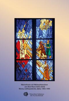 Marienfenster mit Weihnachtsmotiven von Alois Plumm