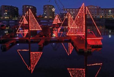 Weihnachten im Mainzer Zollhafen