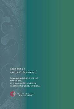 Engel-Initiale aus einen Stundenbuch