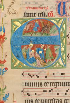 Huldigung der Könige, Karmeliterchorbuch