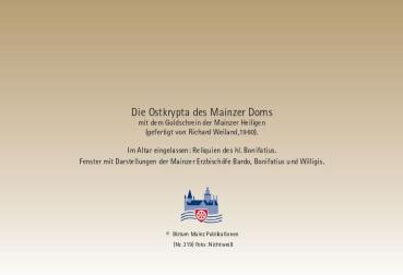 Die Ostkrypta des Mainzer Doms