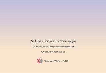 Der Mainzer Dom an einem Wintermorgen
