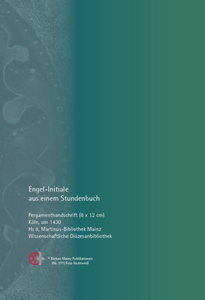 Engel-Initiale aus einen Stundenbuch