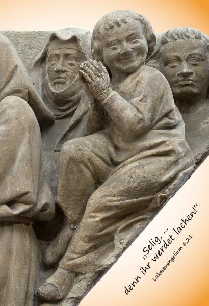 Die Gruppe der Seligen vom Westlettner des Mainzer Doms