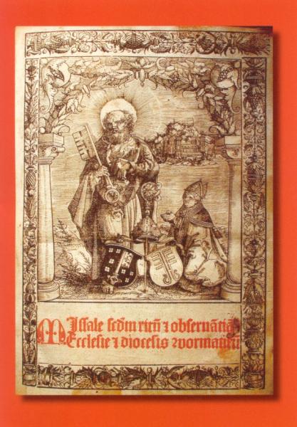 Der heilige Petrus als Patron des Domes zu Worms