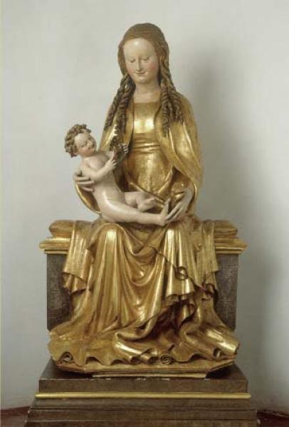 Maria mit spielendem Jesuskind