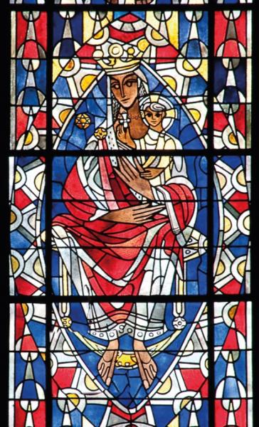 Fenster im Westchor des Doms zu Mainz