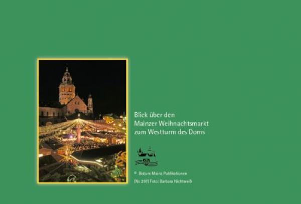 Blick über den Mainzer Weihnachtsmarkt