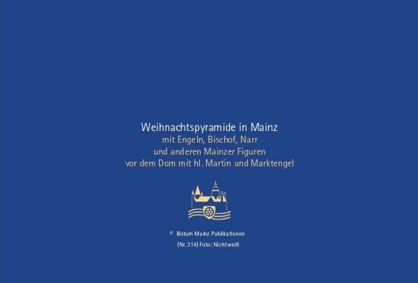 Weihnachtspyramide in Mainz