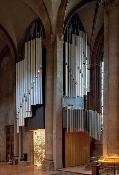Die neue Orgel im Dom zu Mainz